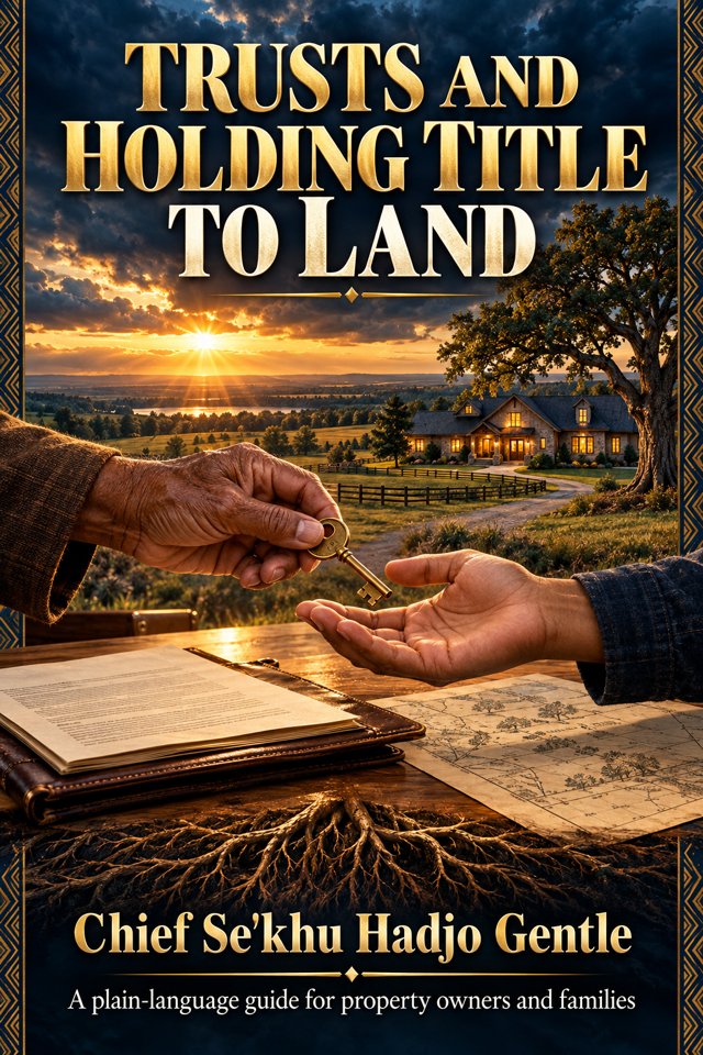 Trusts and Holding Title to Land cover